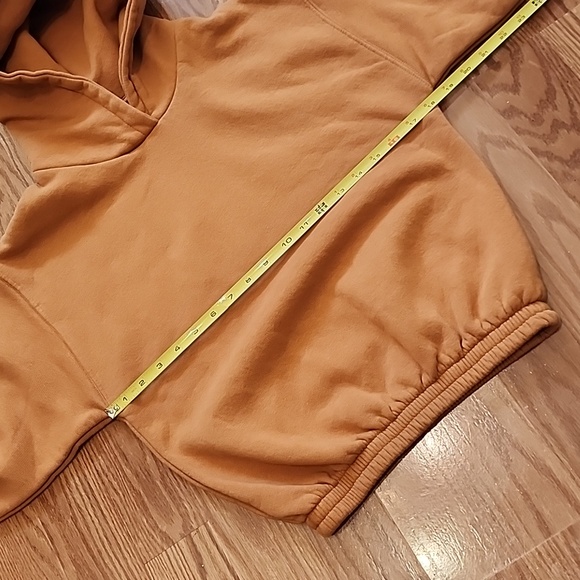 Zara hoodie sweatshirt‎ size 13/14 Jr's color is a burn orange - Picture 5 of 7